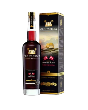 Old St. Croix Royal Danish Navy The Orignal - 40% - 70 Cl. - Kr. 399,00
