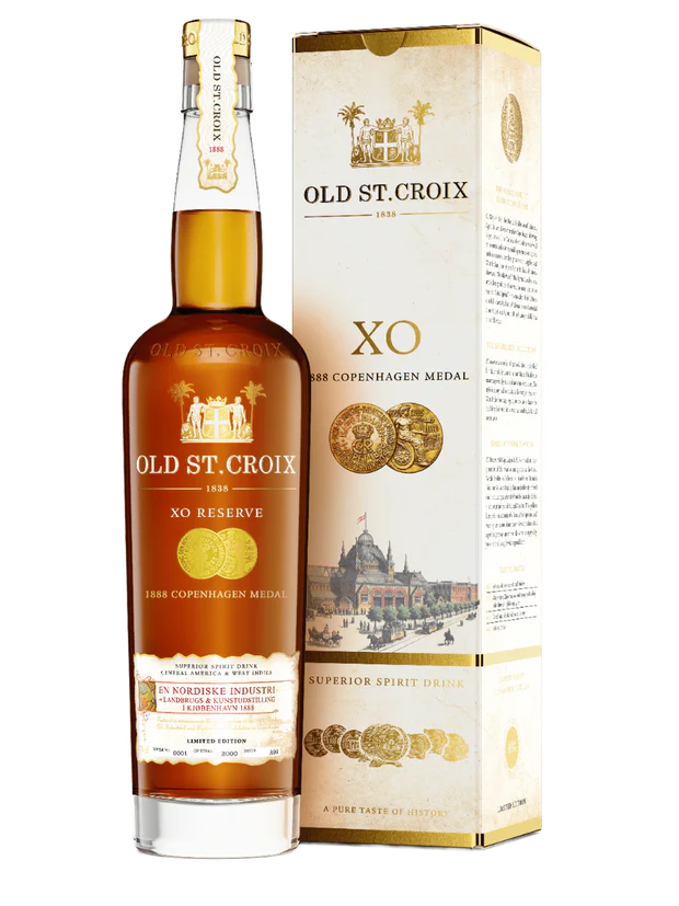 Old St. Croix - XO 1888 Copenhagen Medal - 40% - 70 Cl.