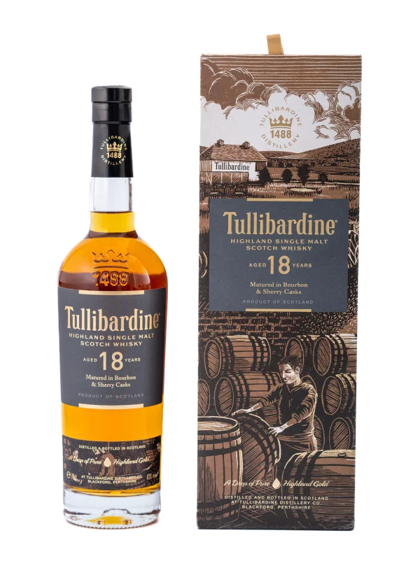 Tullibardine - 18 Years - 43% - 70 cl.