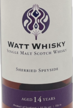 Watt Whisky - Sherried Speyside 2010 ( Benrinnes ) - 14 years Hogshead - 55,1% - 70 cl.