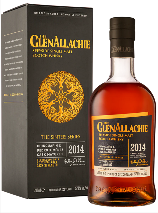 (PRE-SALE) Glenallachie - The Sinteis Series Part 1 - 2014 - Chinquapin & Pedro Ximenz Cask Matured - 57,8% - 70 cl.