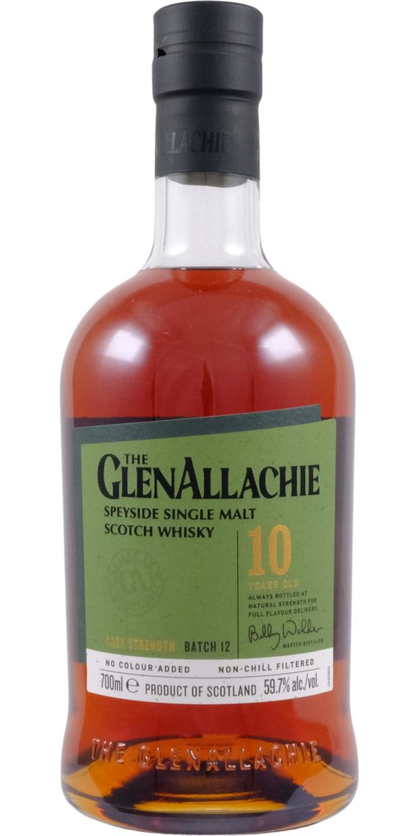 Glenallachie - 10 Years Cask Strength - Batch 12 - 59,7% - 70 cl.