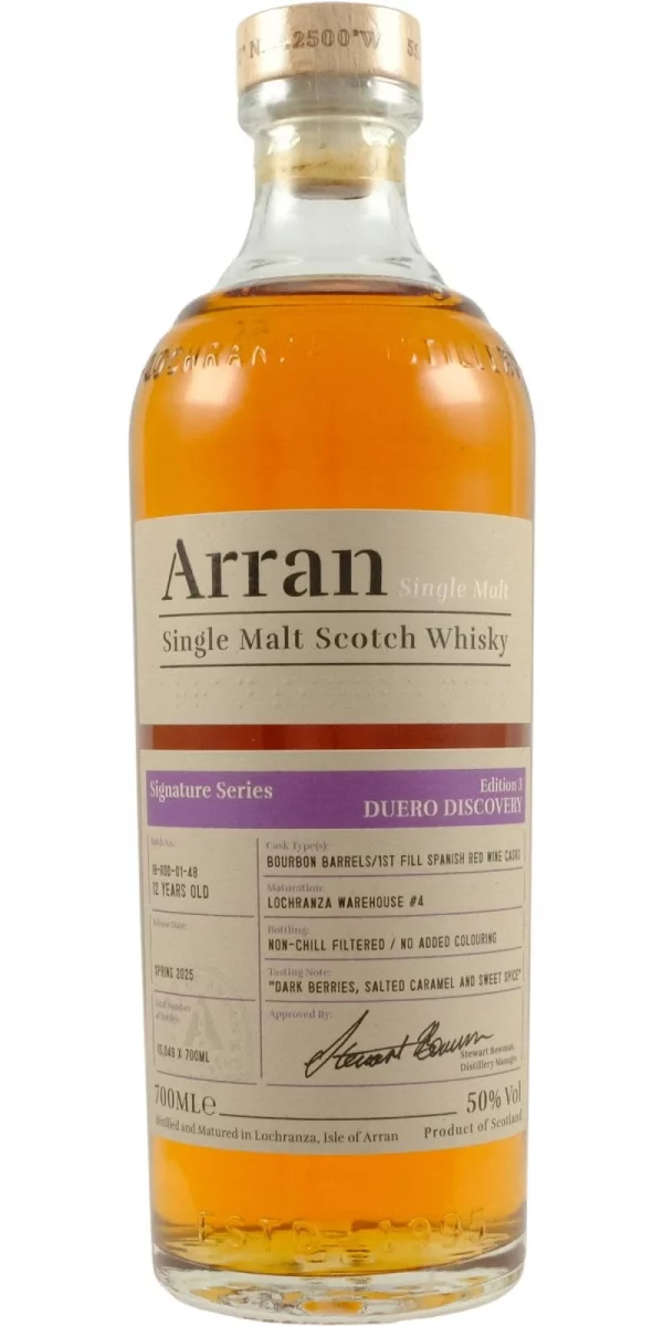 Arran - Signature Series Edition 3 - Duero Discovery - 50% - 70 cl.