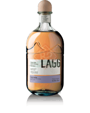 Lagg Small Batch - Peated 50 PPM - 56,2% - 70 cl.