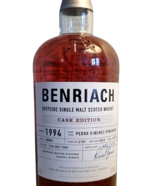 Benriach 1994 - 28 years Pedro Ximenez Puncheon - # 2791 - 53,6% - 70 cl.