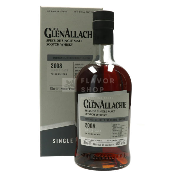 Glenallachie - 2008 16 years old - PX Hogshead #6523 - 50,2% - 70 cl. - (Specially Selected For Europe Batch 8)