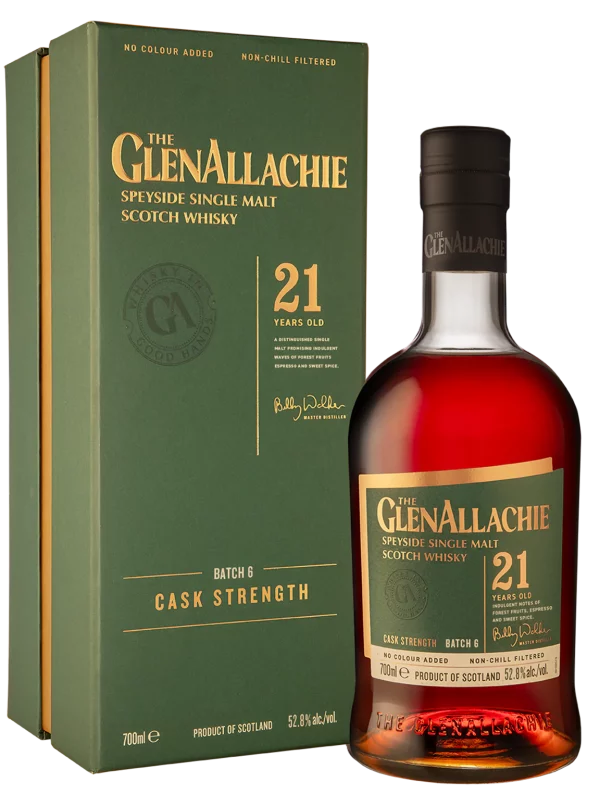 Glenallachie 21 years - Batch 6 - 52,8% - 70 cl.
