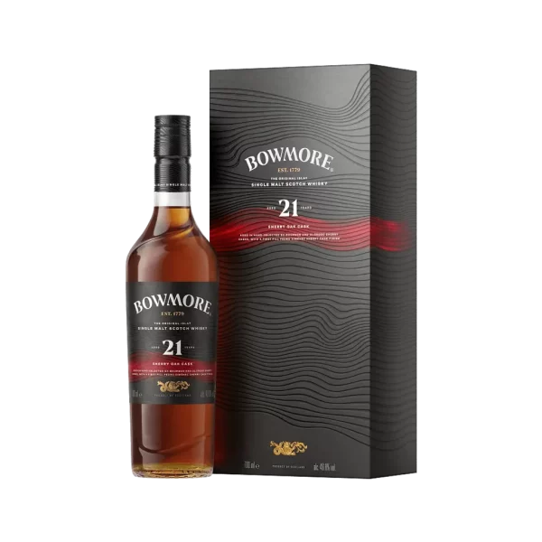 Bowmore 21 Year Old Sherry Oak Casks - 46,8% - 70 Cl.