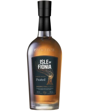 Nyborg Destilleri - Isle Of Fionia - PEATED - Single Malt Danish Whisky - 48% - 70 Cl.