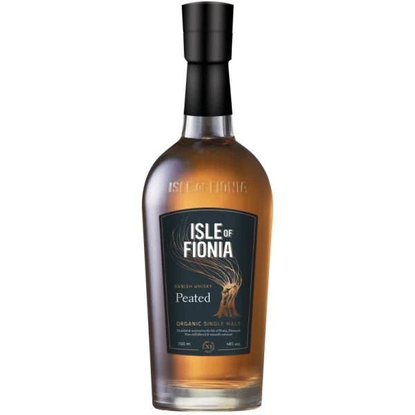 Nyborg Destilleri - Isle Of Fionia - PEATED - Single Malt Danish Whisky - 48% - 70 Cl.