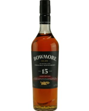 Bowmore 15 Year Old Sherry Oak Casks - 43% - 70 Cl.