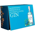 Gin Julekalender 2025 med 24 forskellige gin a 2 cl.