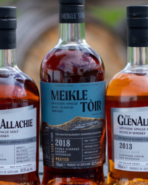 Glenallachie - The Master Blender's European Collection - sæt med 3 flasker.