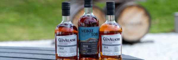 Glenallachie - The Master Blender's European Collection - sæt med 3 flasker.