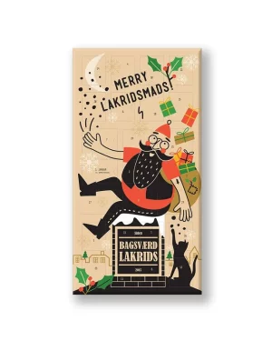 Bagsværd Lakrids Julekalender med 25 låger