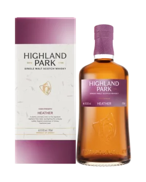 Highland Park Cask Strenght - Heather - 63,6% - 70 cl. - (Incl. a free 2 cl. sample)