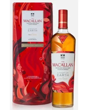 Macallan - A night on Earth - The First Light - Bonnie Brown (Ver. 2025) - 43% - 70 cl.