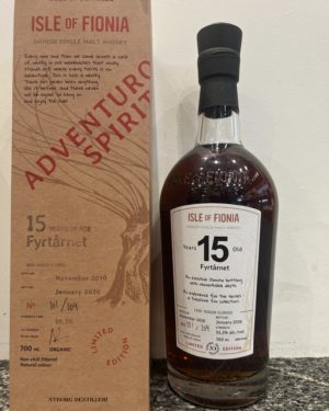 Nyborg Destilleri - Isle Of Fionia - 2010/2026 - 15 years old Oloroso Cask - 55,3% - 70 cl.