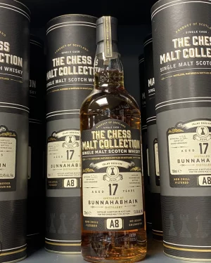 Bunnahabhain - The Chess Malt Collection - Black Rock A8 - 2008 17 years - 53,4% - 70 cl. - (Incl. A free 2 cl. Samples)