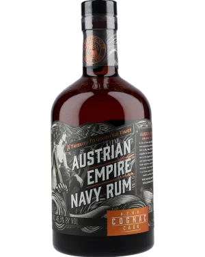 Austria Empire Navy Rum - Cognac Cask - 46,5% - 70 Cl.