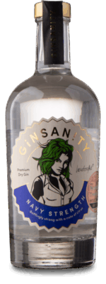 Ginsanity - Navy Strength - 58,6% - 50 cl.