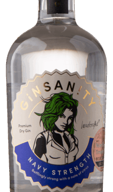 Ginsanity - Navy Strength - 58,6% - 50 cl.