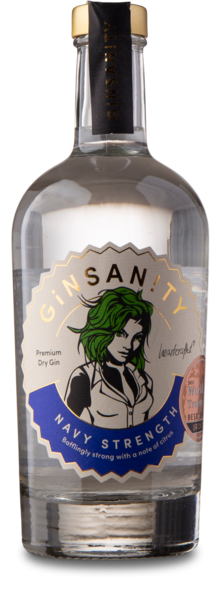 Ginsanity - Navy Strength - 58,6% - 50 cl.