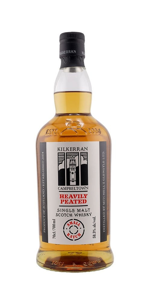 Kilkerran - Heavily Peated Batch 14 - 58,3% - 70 cl. - (Incl. a free 2 cl. sample)