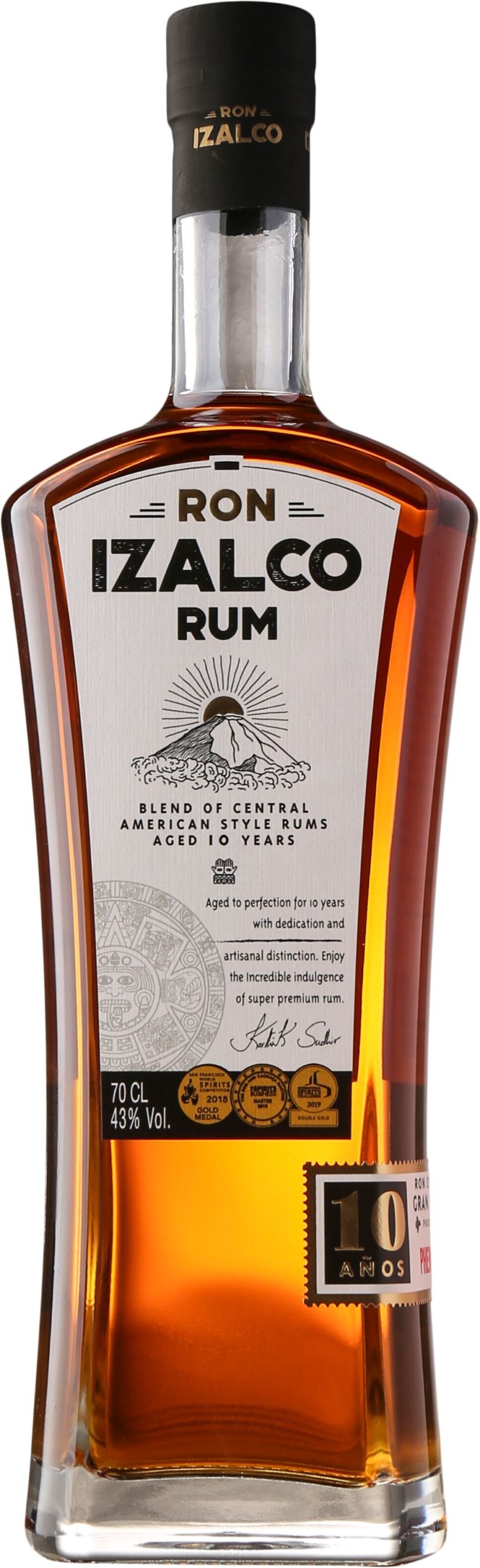 Ron Izalco - 10 year - 43% - 70 Cl.