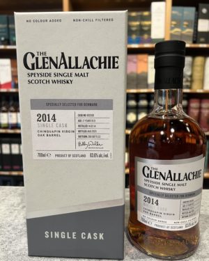 Glenallachie 2014 - 12 years Chinquapin Virgin Oak Barrel - #802189 - 63,6% - 70 cl. - Specially Selected For Denmark.