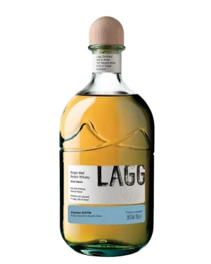 Lagg - Small Batch Peated 50 PPM - Fully matured in Quarter Casks - 56% - 70 cl. - Incl. A Free 2 CL. Sample