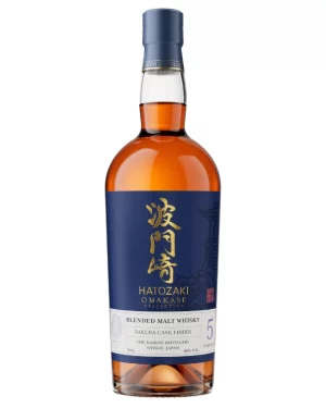 Hatozaki Omakase Collection - Fifth Edtion Blended Malt Whisky - Sakura Cask Finish - 5 years - 46% - 70 cl.