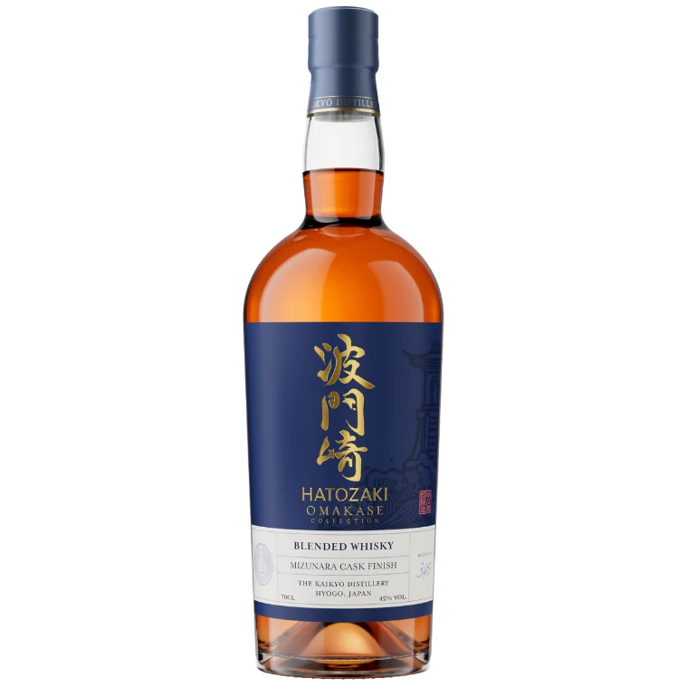 Hatozaki Omakase Collection - Sixth Edition Blended Whisky - Mizunara Cask Finish - 42% - 70 cl.